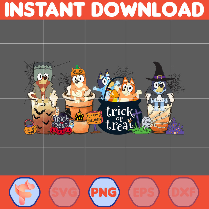 Christmas Family Shirt Design Png, Blue Dog Family Png, Christmas Cartoon Png, Instant Download (3).jpg