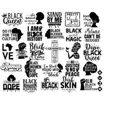 390 black woman svg bundle, black girl magic svg, boss lady svg, black lives matter, afro lady woman, african american s