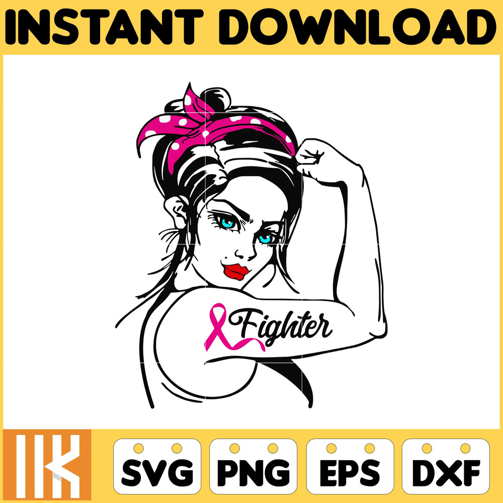 Designs Breast Cancer Groovy Style Svg, Cancer Svg, Cancer Awareness, Pink Ribbon, Breast Cancer, Fight Cancer Quote Svg (9).jpg