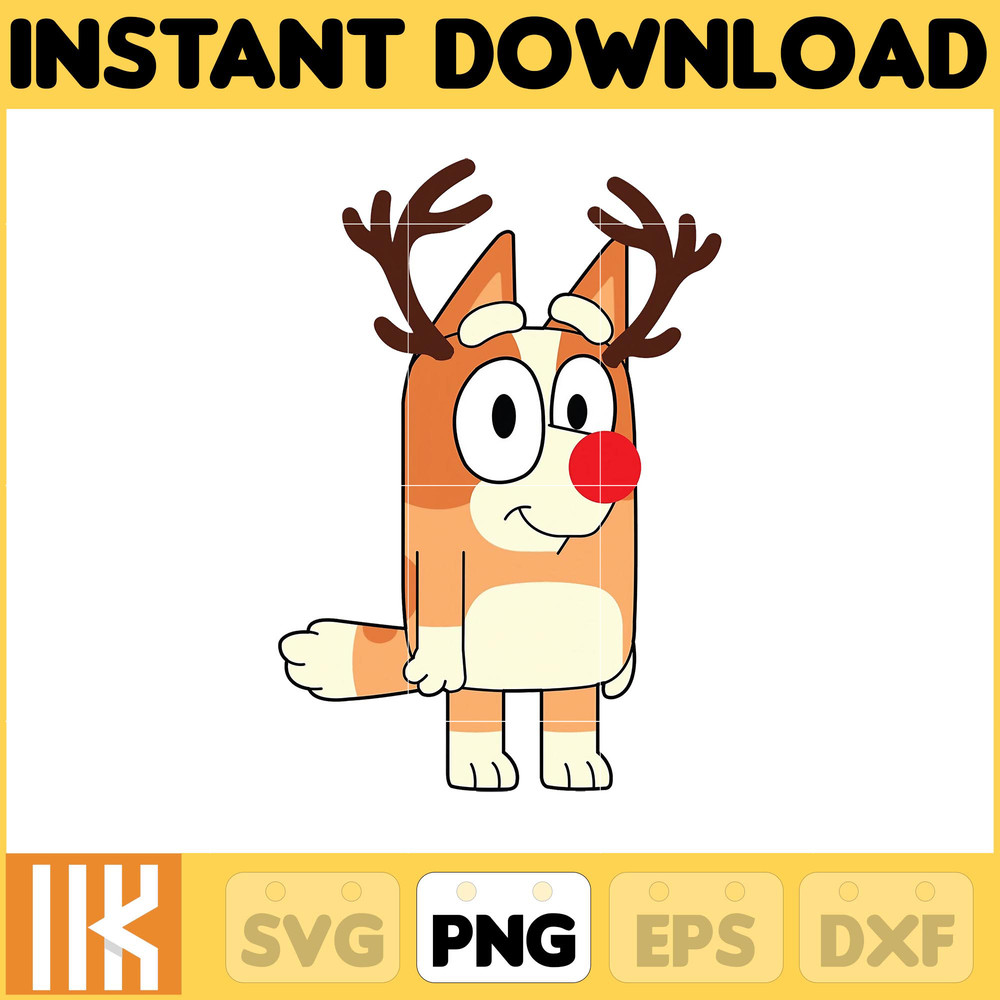 Bluey Christmas Png, Bluey Family Christmas Png, Christmas Magical Sublimation, Blue Dog Christmas Tree, Merry Blueymas (19).jpg