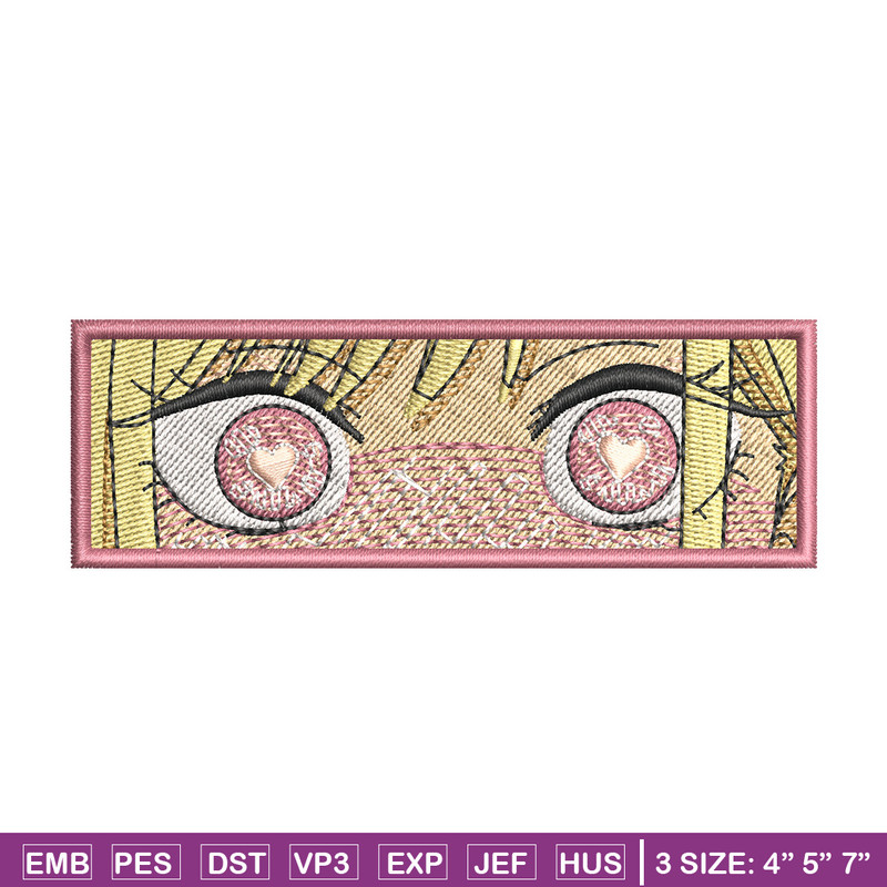 Marin Eyes embroidery design, Marin embroidery, Embroidery shirt, Embroidery file, Anime design, Digital download.jpg