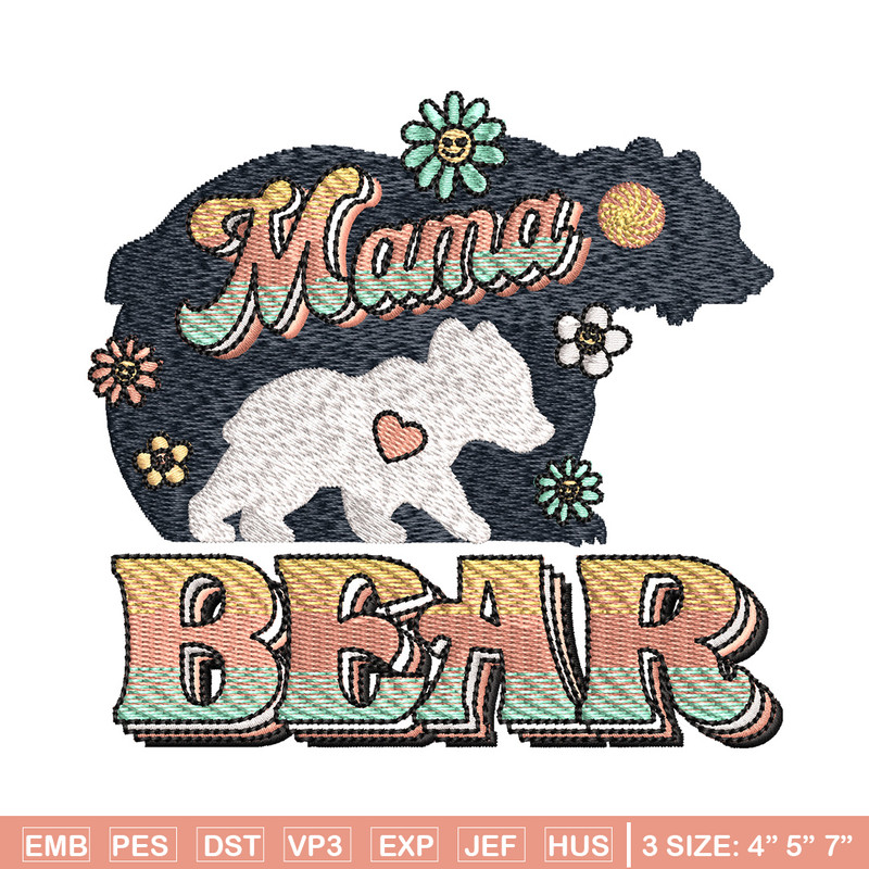 Mama bear embroidery design, Halloween embroidery, Embroidery file, Embroidery shirt, Emb design, Digital download.jpg