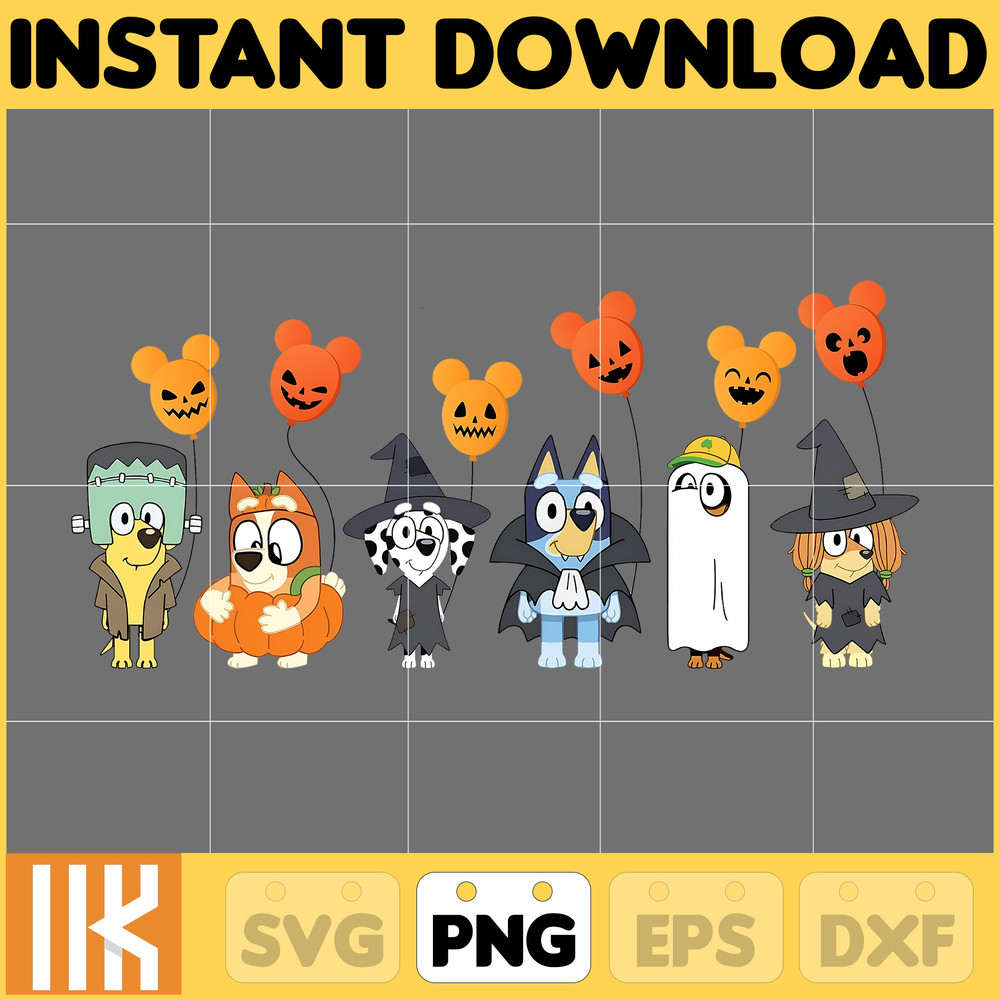 Christmas Family Shirt Design Png, Blue Dog Family Png, Christmas Cartoon Png, Instant Download (4).jpg