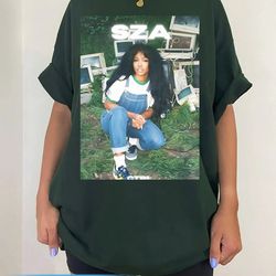 vintage sza shirt, sza good days tee, sza merch, sos tour 2023 shirt, sza sweatshirt