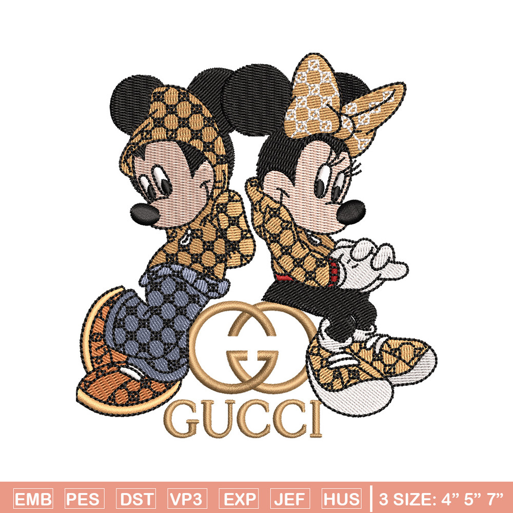 Mickey couple gucci embroidery design,Mickey embroidery, Embroidery file, Embroidery shirt, Emb design, Digital download.jpg
