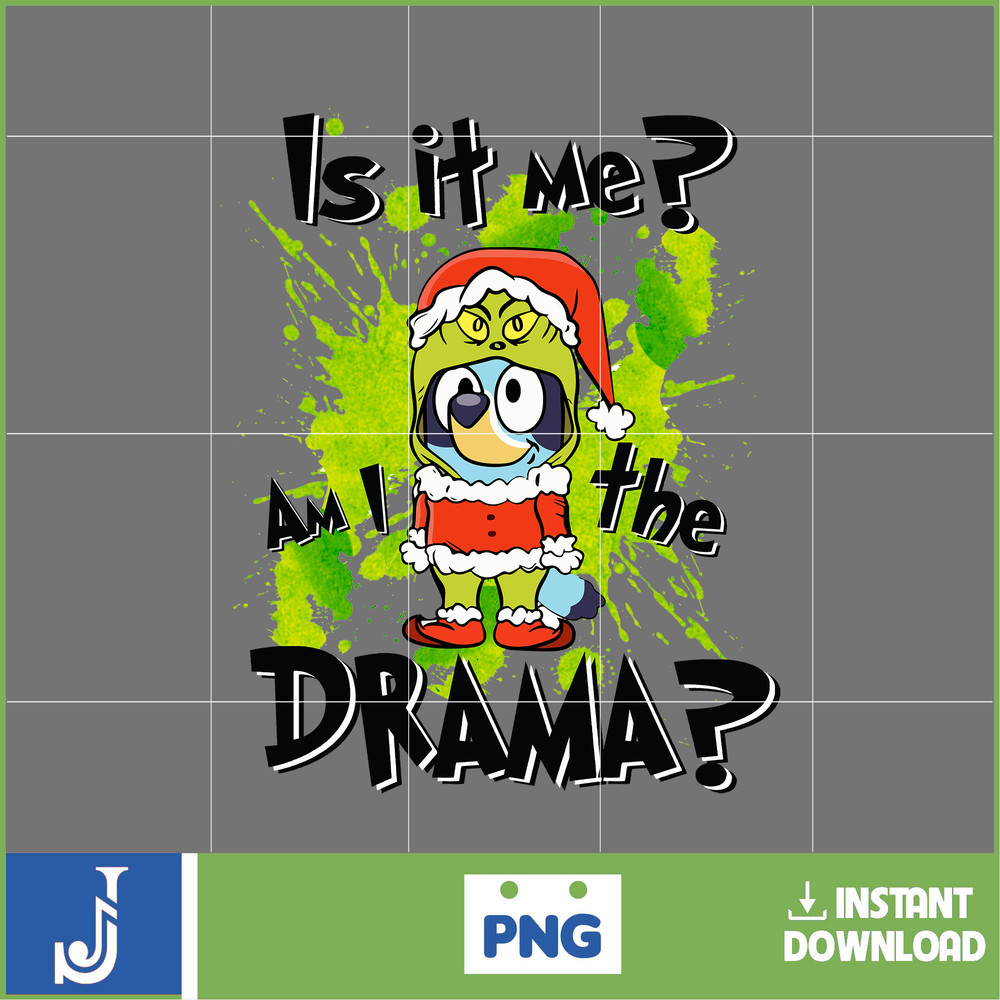 Christmas Family Shirt Design Png, Blue Dog Family Png, Christmas Cartoon Png, Instant Download (16).jpg