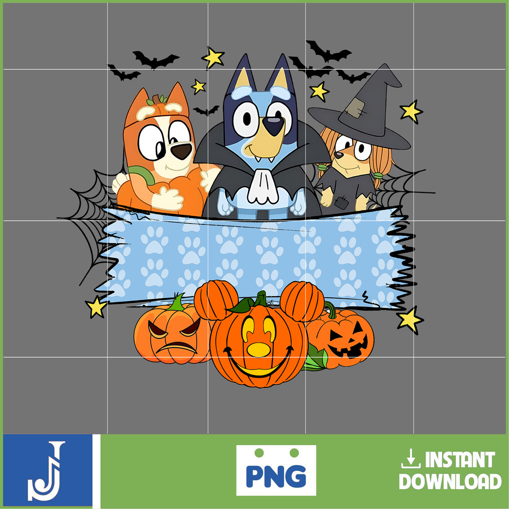 Christmas Family Shirt Design Png, Blue Dog Family Png, Christmas Cartoon Png, Instant Download (21).jpg