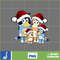 Bluey Christmas Png, Bluey Family Christmas Png, Christmas Magical Sublimation, Blue Dog Christmas Tree, Instant Download (4).jpg