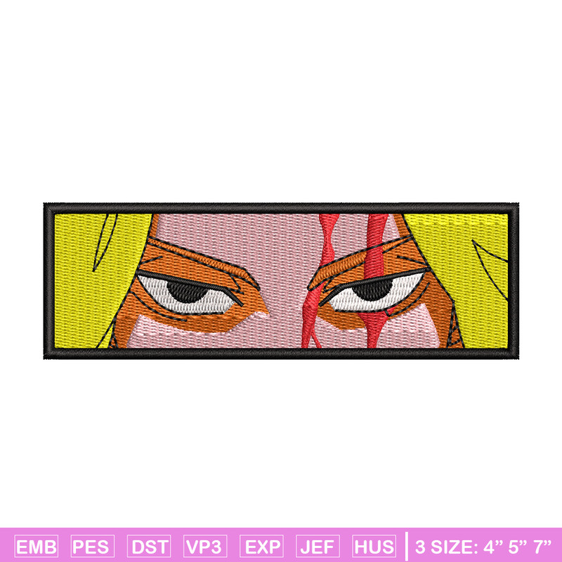 Mikey eyes embroidery design, Mikey embroidery, Anime design, Embroidery shirt, Embroidery file, Digital download.jpg