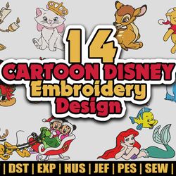 Cartoon Machine Embroidery Designs, Embroidery Designs, Embroidery Designs Bundle, Embroidery Design For Shirt Craft