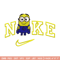 Minion x nike embroidery design, Minion embroidery, Embroidery file, Embroidery shirt, Nike design, Digital download.jpg