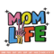 Mom life embroidery design, Logo embroidery, Embroidery file, Embroidery shirt, Emb design, Digital download.jpg