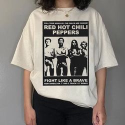 red hot chili peppers 90's vintage style unisex t-shirt, rhcp tee,red hot chili peppers rock band 2023 tshirt sweatshirt