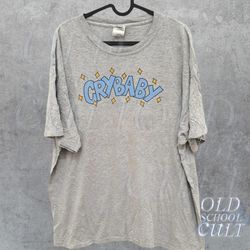 crybaby retro 90s graphic t-shirt, vintage y2k cute shirt, trendy 2000s tee, vintage gift for