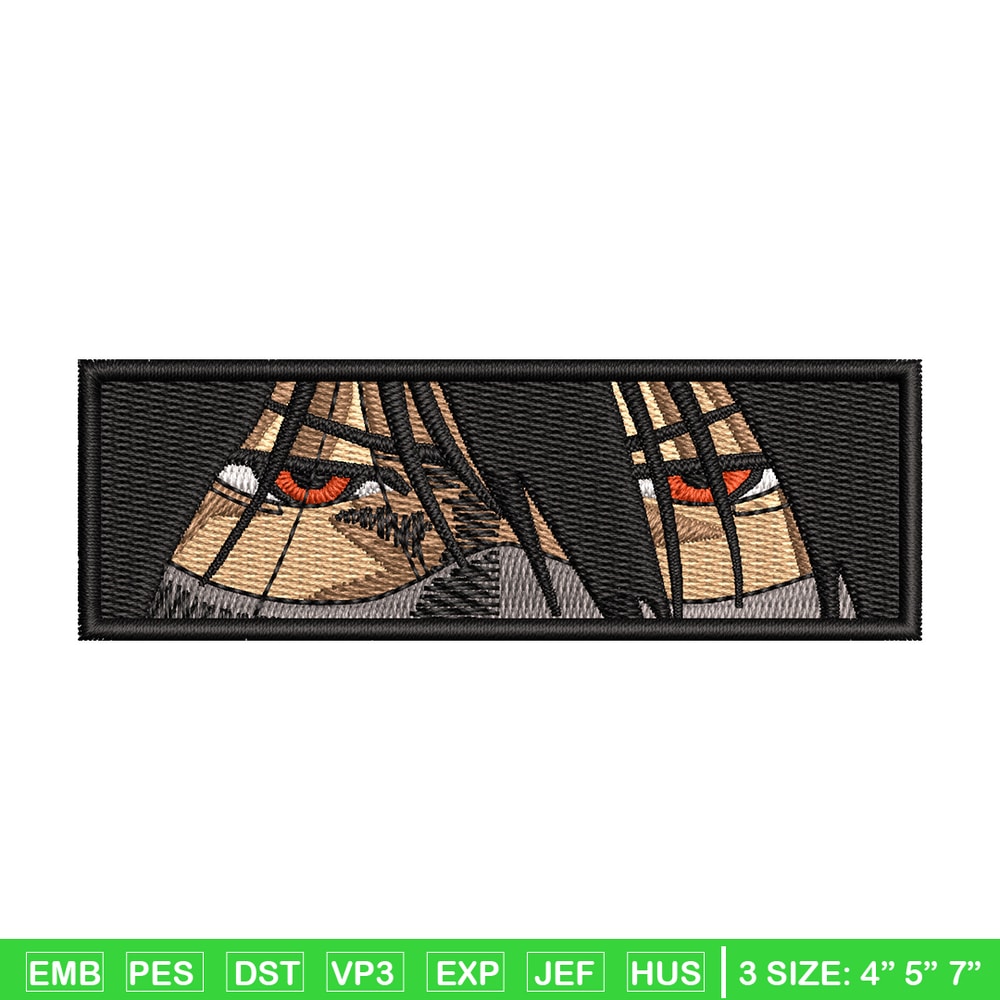 Mugetsu Eyes embroidery design, Bleach embroidery, Anime design, Embroidery shirt, Embroidery file, Digital download.jpg