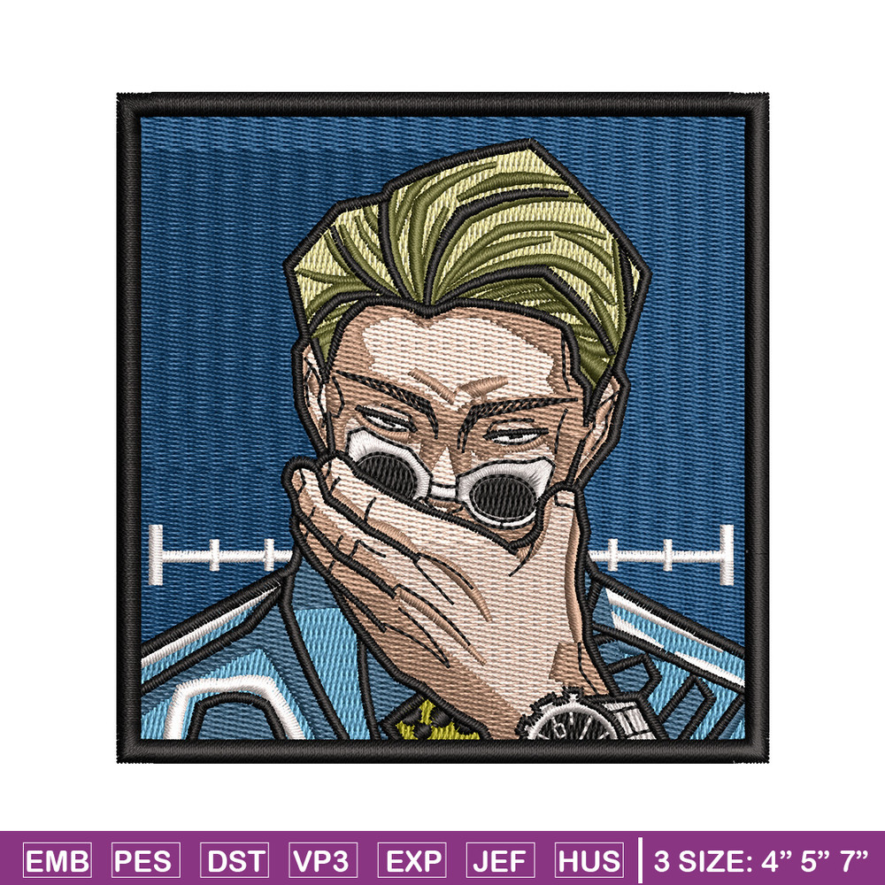 Nanami embroidery design, Jujutsu kaisen embroidery, Embroidery shirt, Embroidery file, Anime design, Digital download.jpg