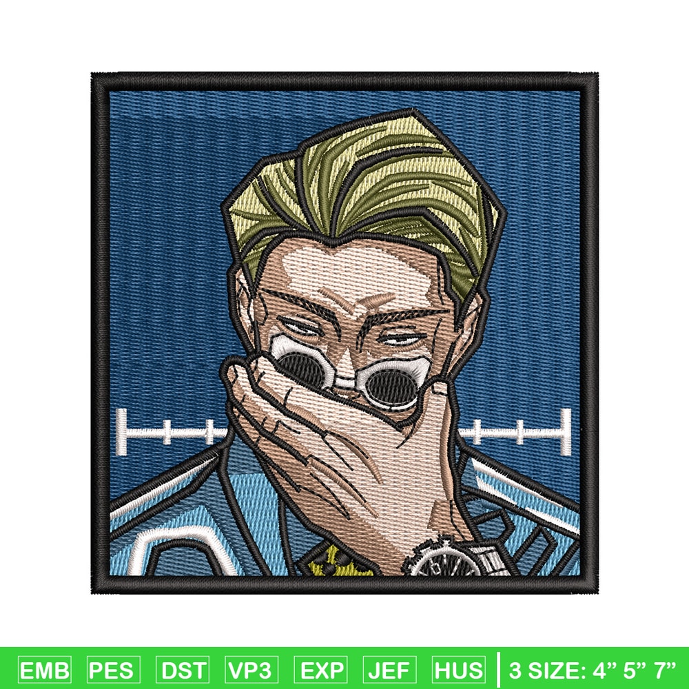 Nanami embroidery design, Jujutsu kaisen embroidery, Embroidery shirt, Embroidery file, Anime design, Digital download.jpg