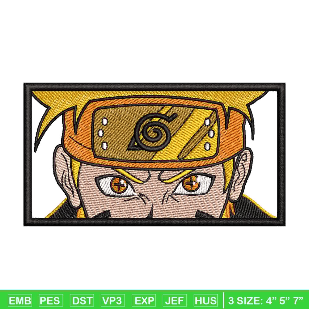 Naruto eyes embroidery design, Naruto embroidery, Anime design, Embroidery shirt, Embroidery file, Digital download.jpg