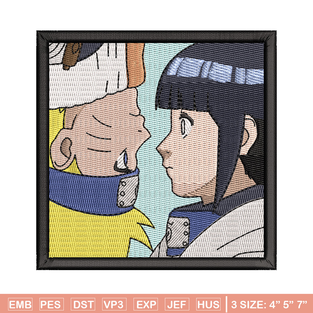 Naruto x hinata embroidery design, Naruto embroidery, Anime design, Embroidery shirt, Embroidery file, Digital download.jpg