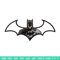 Batman logo embroidery design, Batman logo embroidery, embroidery file, movie design, movie shirt, Digital download.jpg