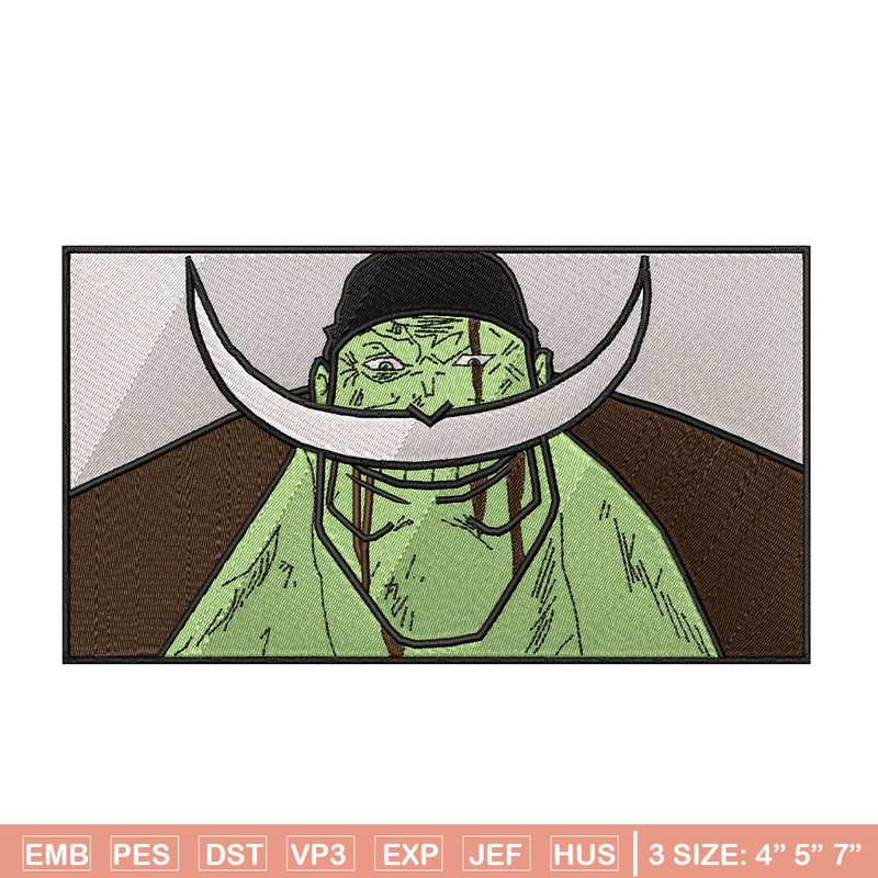 Newgate box embroidery design, One piece embroidery, Anime design, Embroidery shirt, Embroidery file, Digital download.jpg