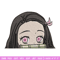 Nezuko cute embroidery design, Nezuko embroidery, Embroidery shirt, Embroidery file, Anime design, Digital download.jpg