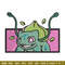 Bubasaur embroidery design, Pokemon embroidery, embroidery file, anime design, anime shirt, Digital download.jpg