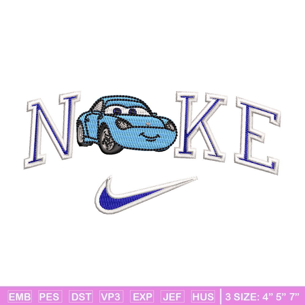 Nike blue mcqueen embroidery design, Mcqueen embroidery, Nike design, Embroidery shirt, Embroidery file,Digital download.jpg