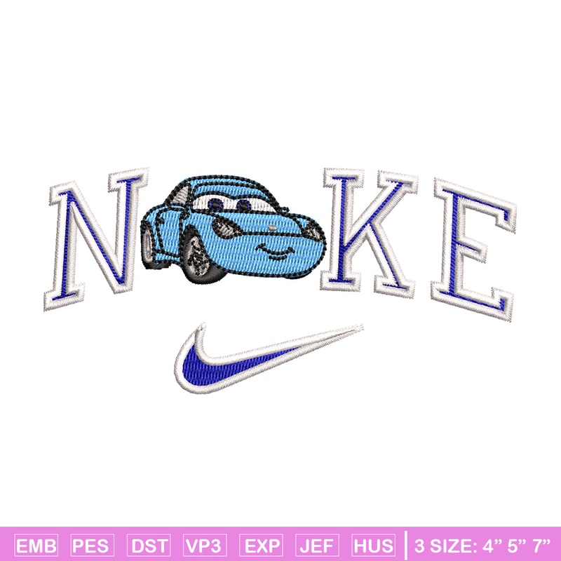 Nike blue mcqueen embroidery design, Mcqueen embroidery, Nike design, Embroidery shirt, Embroidery file,Digital download.jpg