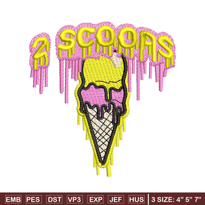 Cream embroidery design, Cream embroidery, Cream design, Embroidery file, Cream shirt, logo design, Digital download..jpg