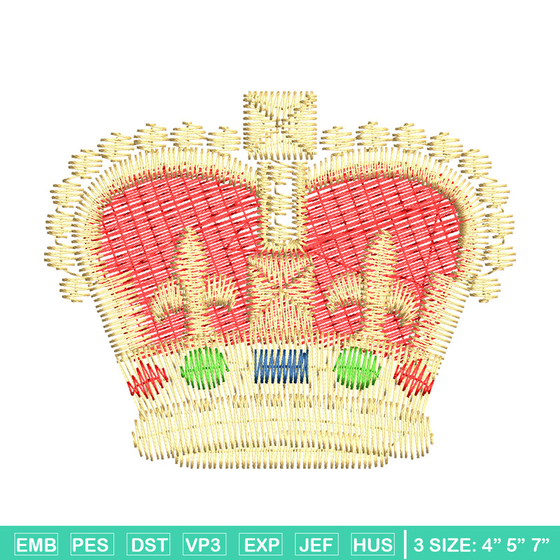 Crown embroidery design, Crown logo embroidery, logo design, Embroidery shirt, logo shirt, Instant download.jpg