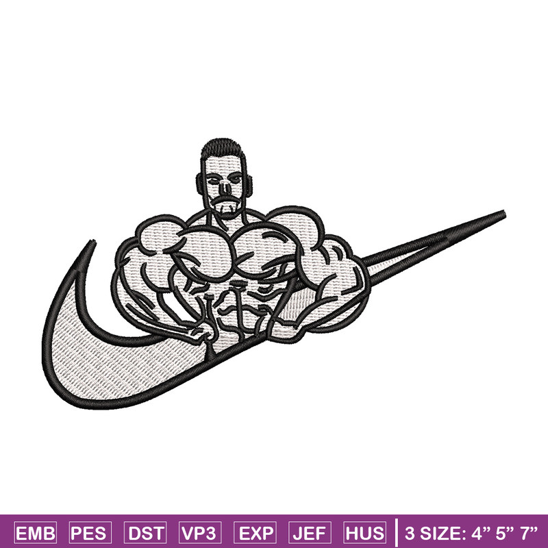 Nike chris embroidery design, Chris Bumstead embroidery, Nike design, Embroidery shirt, Embroidery file,Digital download.jpg