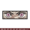 Demon Nezuko eyes 2 embroidery design, Kimetsu no Yaiba embroidery, anime design, embroidery file, Digital download.jpg