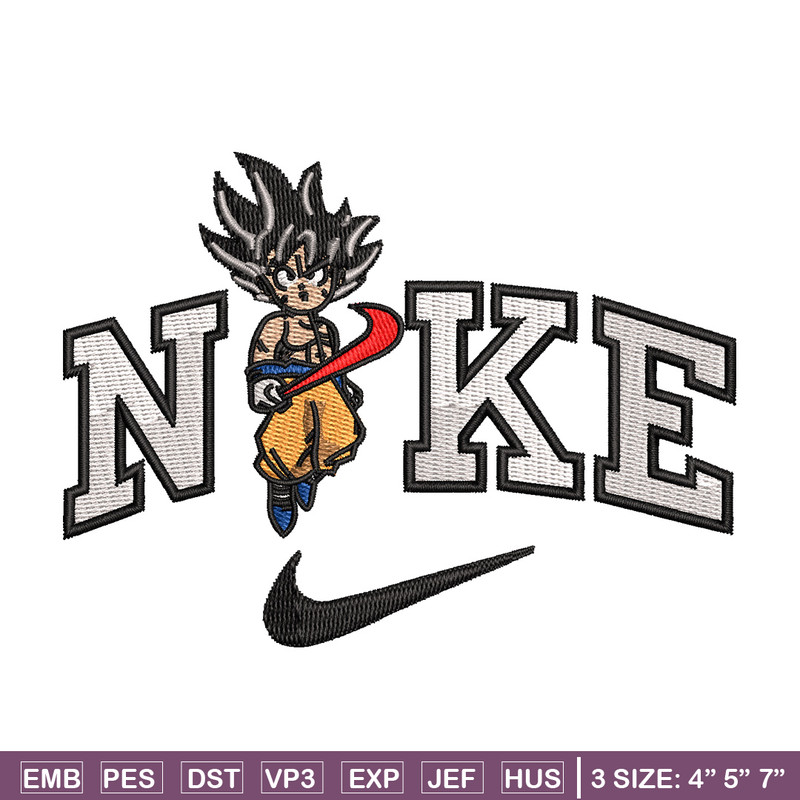 Nike goku embroidery design, Dragonball embroidery, Nike design, Embroidery shirt, Embroidery file, Digital download.jpg