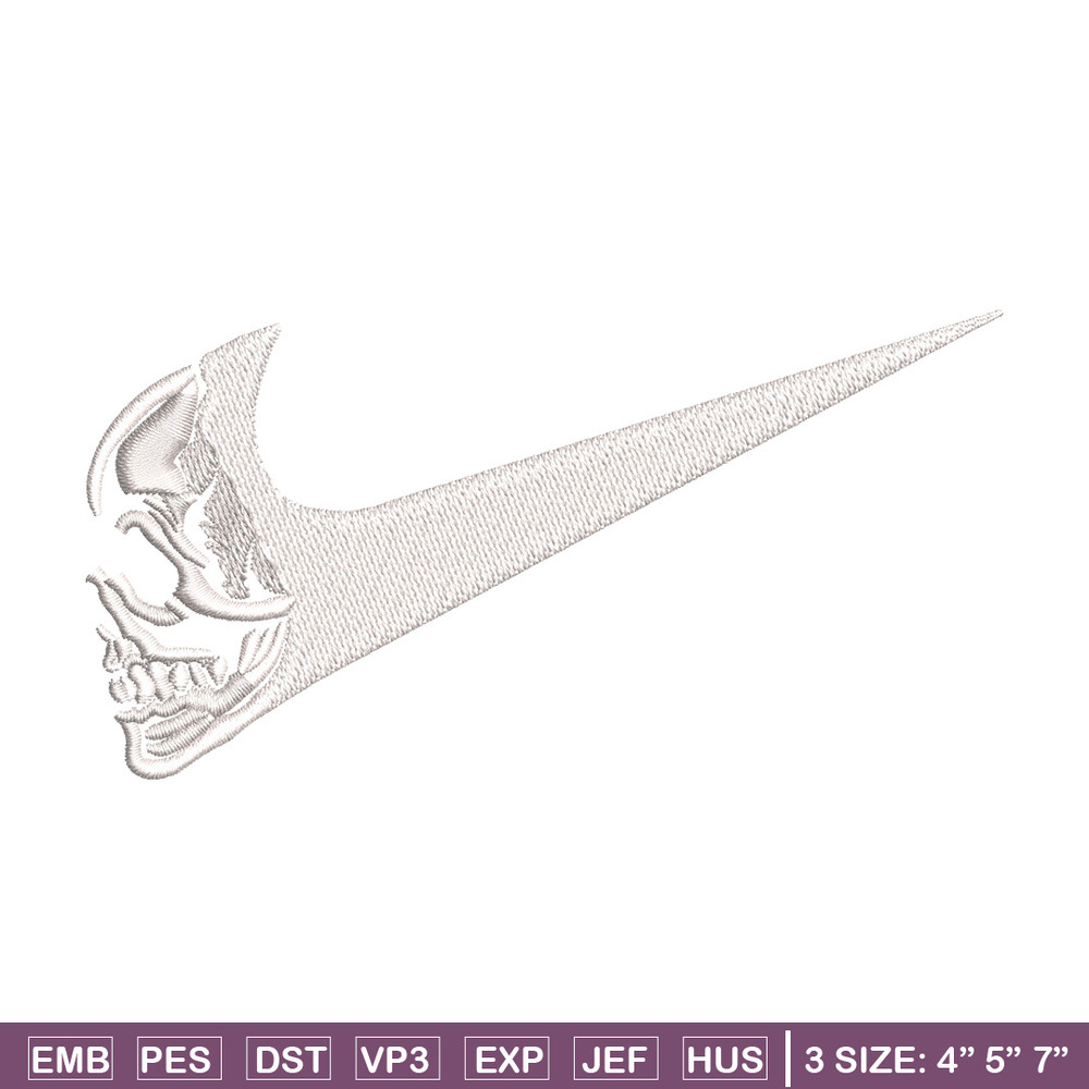 Nike horror embroidery design, Horror embroidery, Nike design, Embroidery shirt, Embroidery file, Digital download.jpg