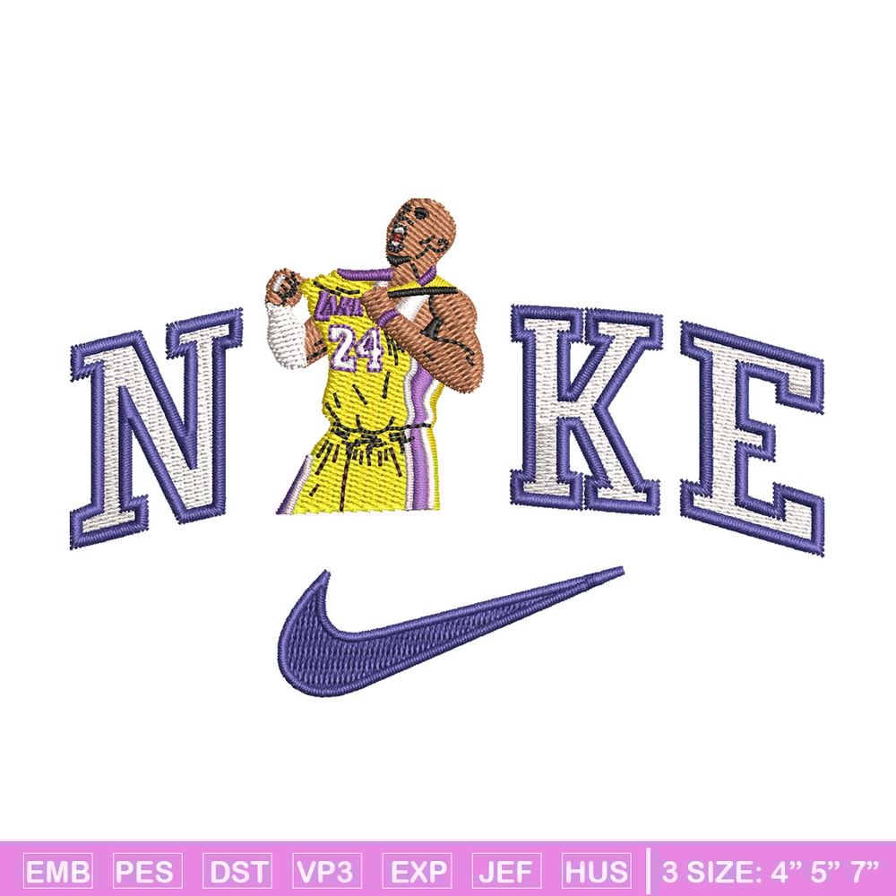 Nike player embroidery design, Basketball embroidery, Nike design,Embroidery file,Embroidery shirt,Digital download.jpg