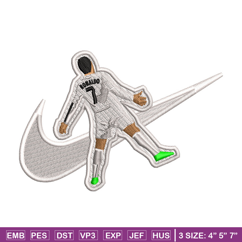 Nike ronaldo embroidery design, Ronaldo embroidery, Nike design, Embroidery shirt, Embroidery file, Digital download.jpg