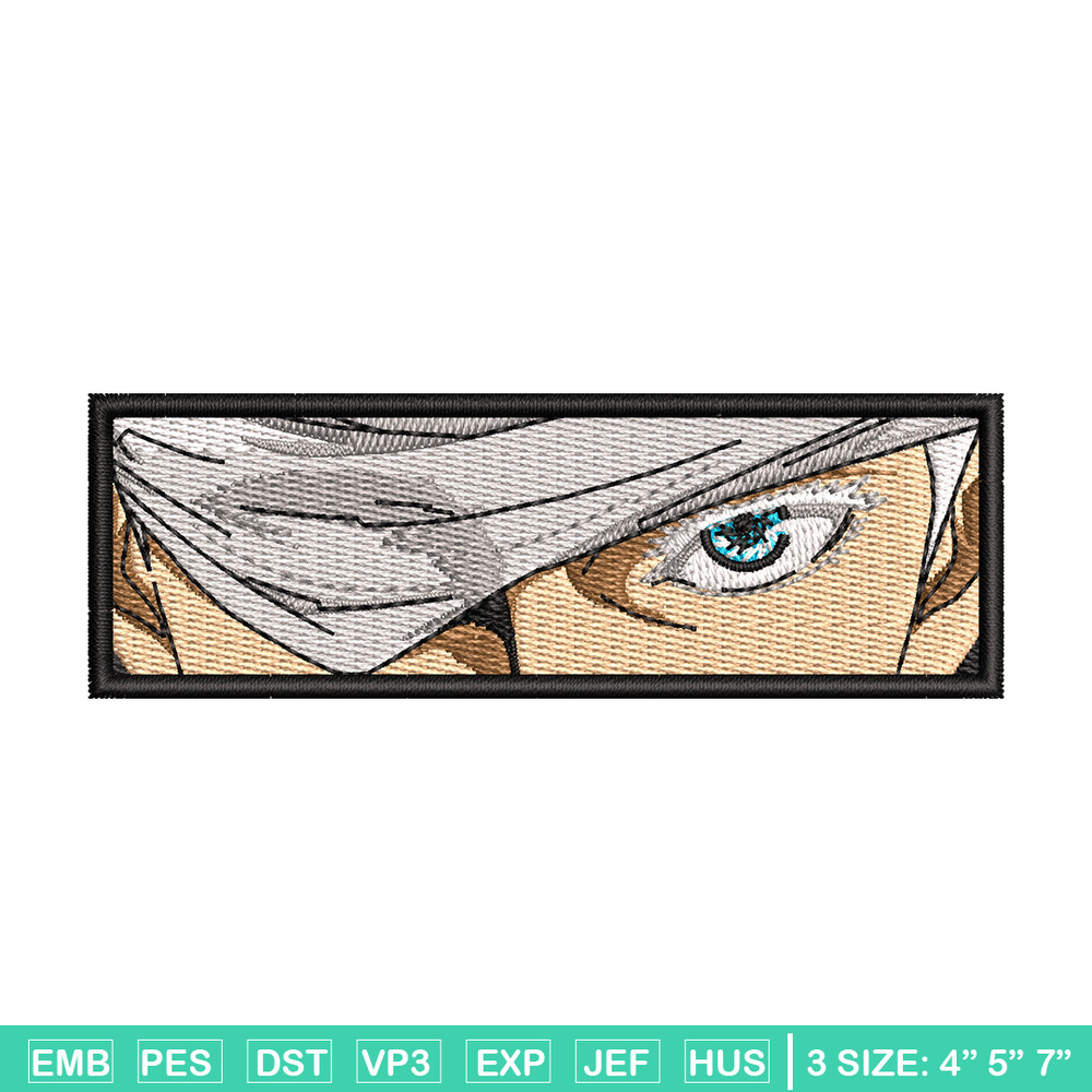 Gojo Eyes embroidery design, Jujutsu kaisen embroidery, anime design, embroidery file, anime shirt, Digital download.jpg