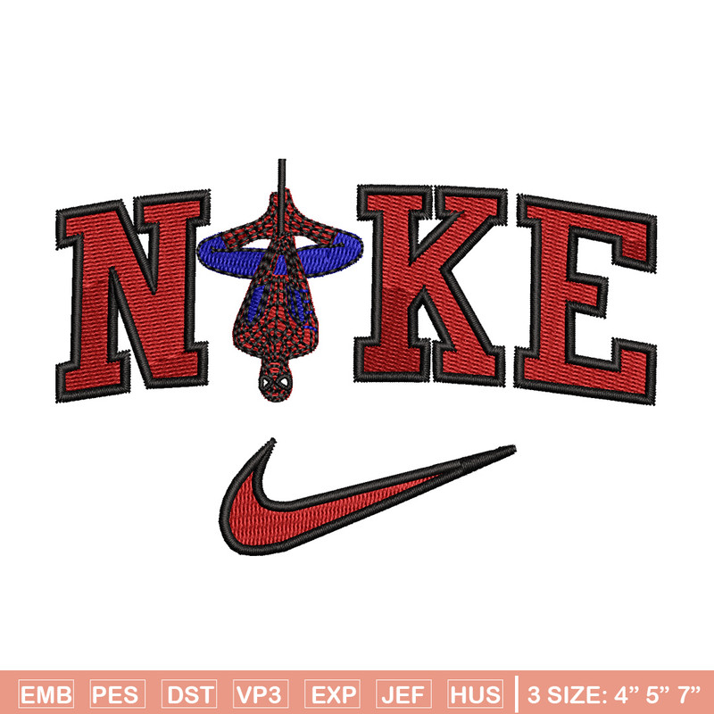Nike spiderman embroidery design, Spiderman embroidery, Nike design, Embroidery shirt, Embroidery file, Digital download.jpg