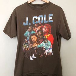 vintage j cole shirt, j cole retro tee, hip hop shirt, j cole retro graphic tee