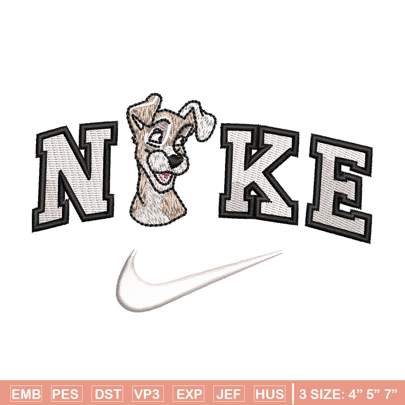 Nike white dog embroidery design, Dog embroidery, Nike design, Embroidery shirt, Embroidery file, Digital download.jpg