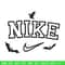 Nike x bat embroidery design, Bat embroidery, Nike design, Embroidery shirt, Embroidery file,Digital download.jpg