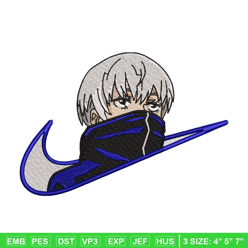 Inumaki Nike embroidery design, Jujutsu kaisen embroidery, nike design, embroidery file, anime shirt, Digital download.jpg