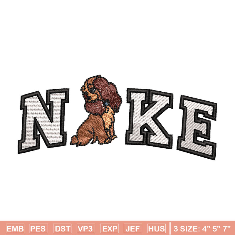 Nike x cute dog embroidery design, Dog embroidery, Nike design, Embroidery shirt, Embroidery file, Digital download.jpg