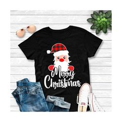 merry christmas svg,buffalo plaid santa svg,cute santa svg,kids cut files,xmas shirt svg,baby clipart,santa png,xmas cut
