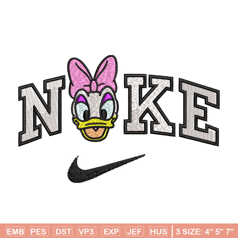 Nike x daisy embroidery design, Daisy embroidery, Nike design, Embroidery shirt, Embroidery file, Digital download.jpg