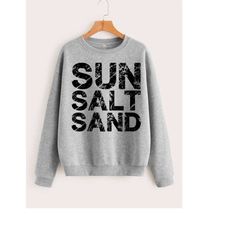 Sun Sand Salt Svg, Summer Svg, vacation svg, Beach Svg, Cute Beach Svg, digital Download file, Distressed svg, tanning s