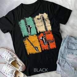 retro bass clarinet t-shirt unisex & youth t-shirt