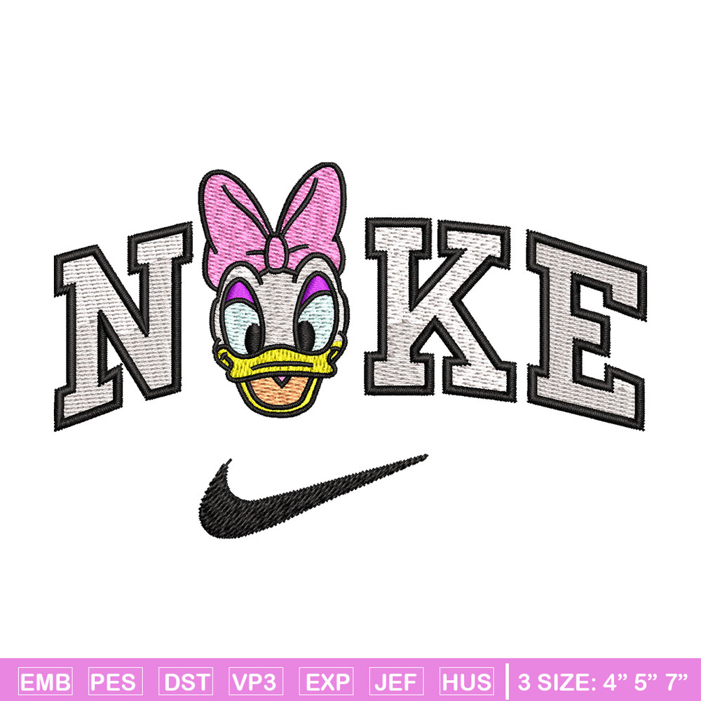 Nike x daisy embroidery design, Daisy embroidery, Nike design, Embroidery shirt, Embroidery file, Digital download.jpg
