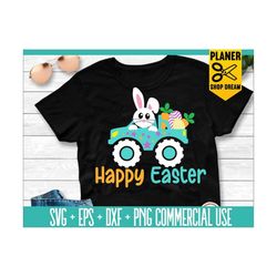 happy easter svg,easter monster truck svg,easter eggs truck svg, kids shirt design,bunny clipart,monster truck easter,ha